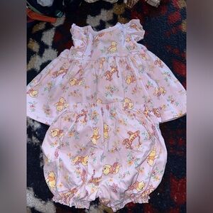 Disney Lavender Winnie the Pooh Baby Outfit
